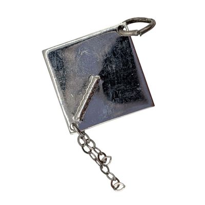Sale Photo Thumbnail #219: Sterling Silver Graduation Cap Charm