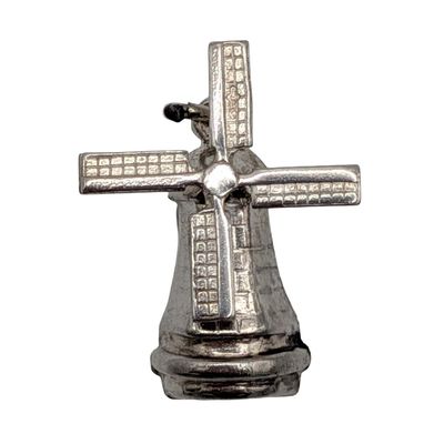 Sale Photo Thumbnail #315: Sterling Silver Windmill Charm