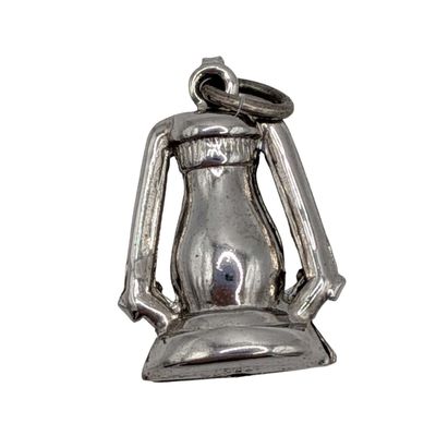 Sale Photo Thumbnail #414: Sterling Silver Old Fashioned Lantern Charm