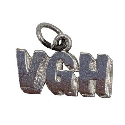 Sale Photo Thumbnail #369: Sterling Silver "VGH" Charm