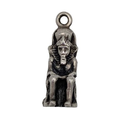 Sale Photo Thumbnail #373: Sterling Silver Pharoah Charm