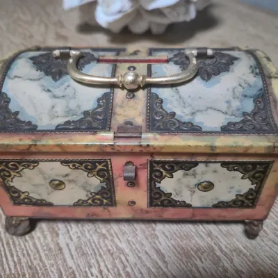 TWO Pounds of Jewls ~ includes tin box bank too