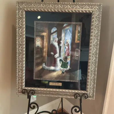 Brenda Harris Tustian Love’s Pure Light Framed Christmas Print