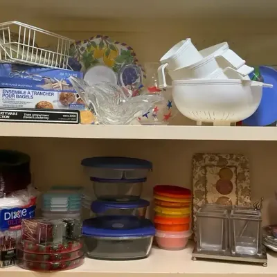 Kitchen Storage Containers, Serving Dishes and Party Supplies