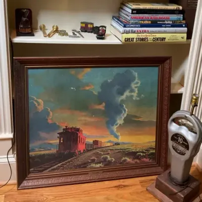 Railroad Artwork, Train Books and Railroad Memorabilia