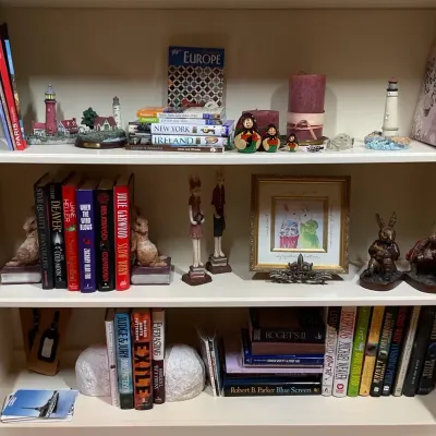 Books, Lighthouse Figurines, Rabbit Decor and Home Accessories