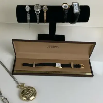 Seiko LaSalle Watch, Ladies Wristwatches and Pocket Watch