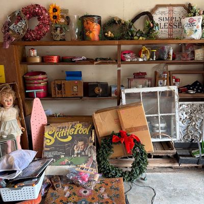 Sale Photo Thumbnail #121: Vintage Toys, Electronics, And more 
Fans, Wagon