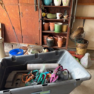 Sale Photo Thumbnail #111: Garden Wagon, Pits, Outdoor Decor and more.