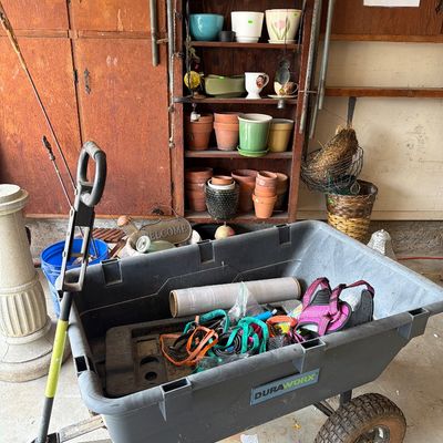 Sale Photo Thumbnail #109: Garden Wagon, Pits, Outdoor Decor and more.