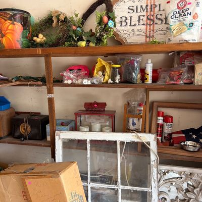 Sale Photo Thumbnail #126: Vintage Toys, Electronics, And more 
Fans, Wagon