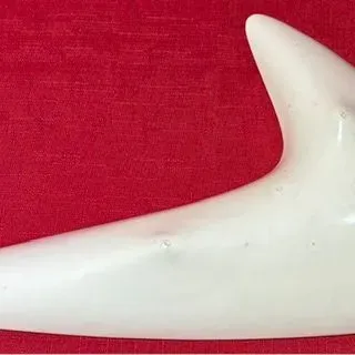 Sale Photo Thumbnail #71: No chips or cracks, minor wear.
Measures 16 inches wide and 9 inches deep.