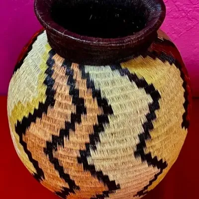 Sale Photo Thumbnail #66: Measures 12 inches high, 16 inches wide and 8 inches in diameter.