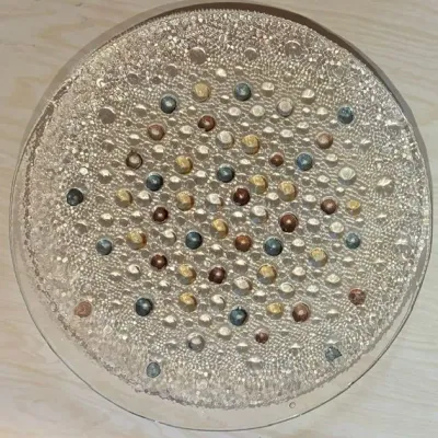 Sale Photo Thumbnail #329: 12 inches in diameter and 8 inches in diameter.