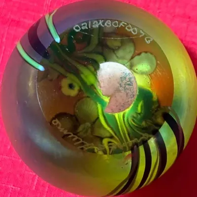Sale Photo Thumbnail #74: Measures 4 inches high and 4 inches in diameter.