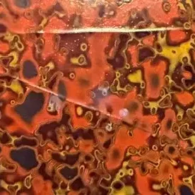 Sale Photo Thumbnail #127: Purchased from Kodo Arts in Nevada City
Measures 12 inches high, 36 inches wide and 24 inches deep.
Small chip on edge and crack on top; crack is not too noticeable unless it is looked at closely.