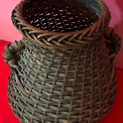 Sale Photo Thumbnail #129: Measures 12 inches high and 12 inches in diameter.