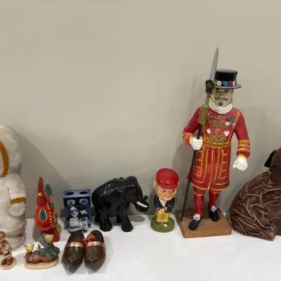 Collection of Vintage Decorative Figures