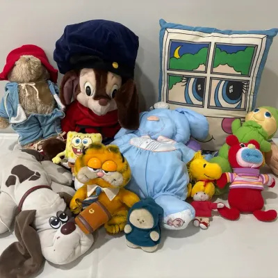 Collection of Retro 80’s - 90’s Stuffed Toys
