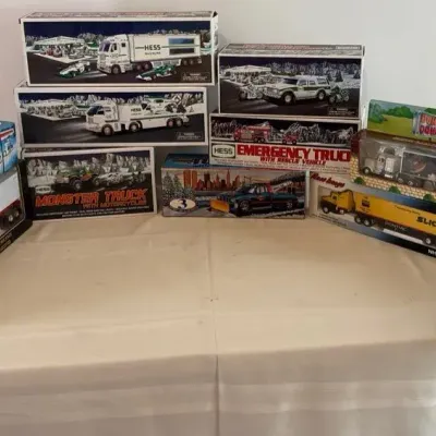 Vintage Toy Truck Collection 
