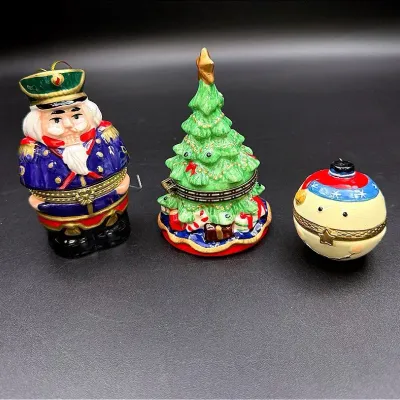 Christmas/Winter Themed Trinket Boxes