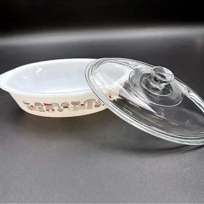Ovenware 1 Quart Covered Casserole Dish 