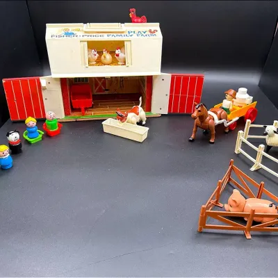 Vintage Fisher Price Family Farm