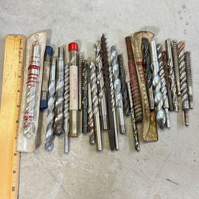 LOT 107G: Vintage Heavy Duty & Masonry Drill Bits