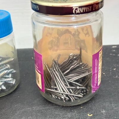 LOT 120G: HUGE Haul of Screws, Nails & More Hardware