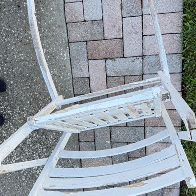 LOT 127G: Antique Folding Rocker Chairs (2)