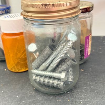 LOT 120G: HUGE Haul of Screws, Nails & More Hardware