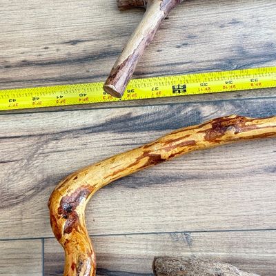 LOT 159F: Raw Wood Walking Sticks