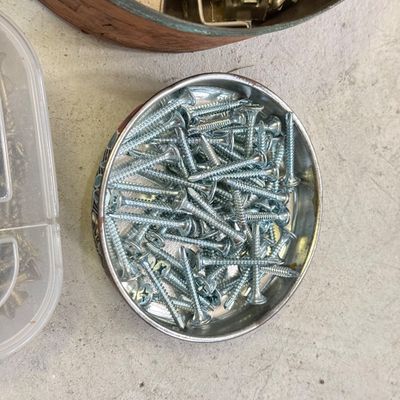 LOT 106G: Huge Haul of Nails, Screws & More Hardware