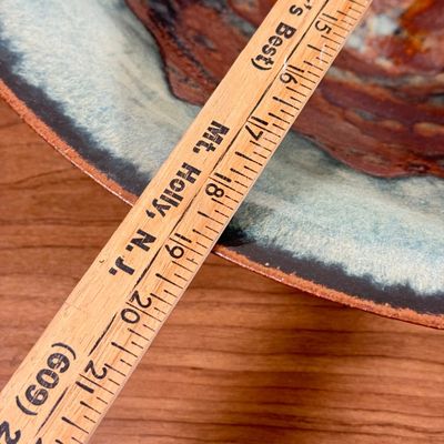 LOT 1F: Vintage 1994 Hand Made Signed Stoneware Pottery Bowl
