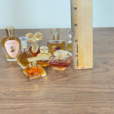 LOT 46F: Vintage Perfume Splash Bottles: White Diamonds, True Love, SpellBound & More