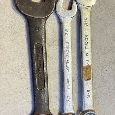 LOT 69G: Collection of Wrenches & More