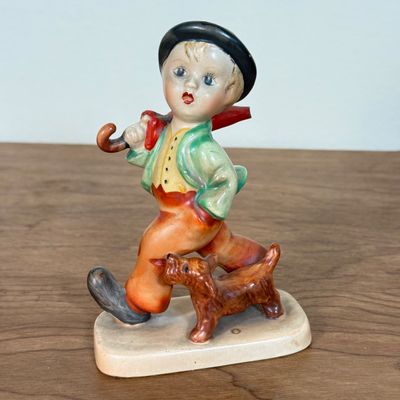 LOT 27F: Vintage Hummel-Style Figurines: Marked Japan, Napcoware, Made in England & Unmarked