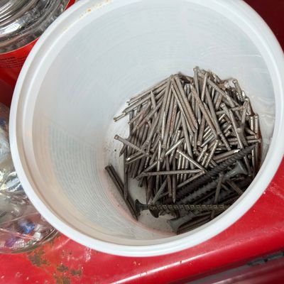 LOT 83G: Lot of Screws, Nails & More Hardware