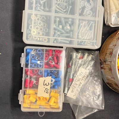 LOT 120G: HUGE Haul of Screws, Nails & More Hardware