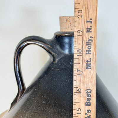LOT 30F: Vintage 5-gallon Two-Tone Stoneware Whiskey/Moonshine Jug