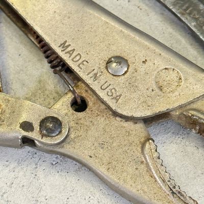 LOT 117G: Large Collection of Vintage Pliers & More