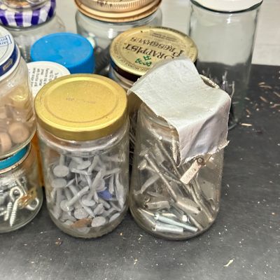 LOT 120G: HUGE Haul of Screws, Nails & More Hardware