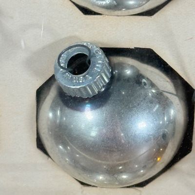 LOT 146F: Vintage Glass Christmas Ornaments: Shiny Brite & More