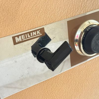 LOT 162F: Vintage Steel Combination Meilink Safe
