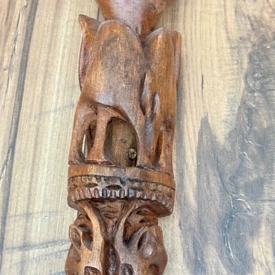 LOT 161F: Tribal Carved Walking Stick