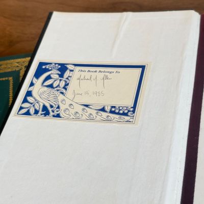 LOT 63F: Vintage International Collectors Library Books: Gone with the Wind, Charlotte Bronte by Jane Eyre & Emily Dickinson Selected...