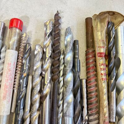 LOT 107G: Vintage Heavy Duty & Masonry Drill Bits