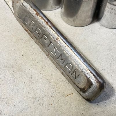 LOT 74G: Craftsman Sockets & Socket Wrench