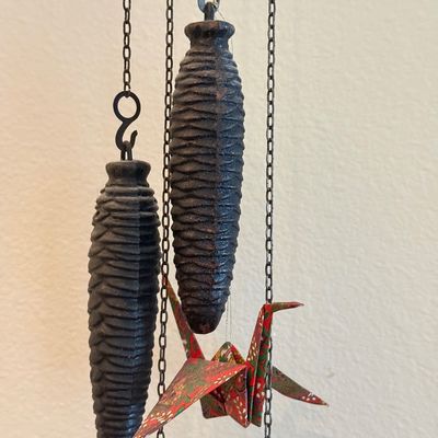 LOT 168W: Vintage Deer Head German Wooden Wall Cuckoo Clock