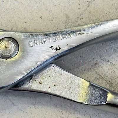 LOT 117G: Large Collection of Vintage Pliers & More
